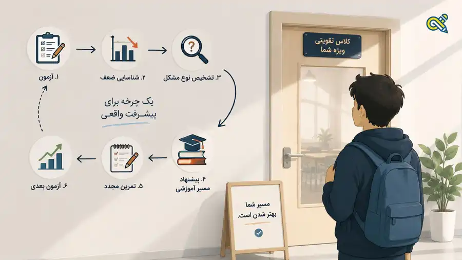 از تحلیل عملکرد سر جلسه آزمون تا رفع مشکلات